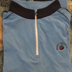 FootJoy 1/4 zip wind shirt.